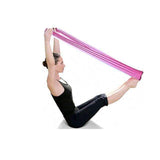 Purpton Fitness Equipment Pink Pilates Yoga Resistance Bands