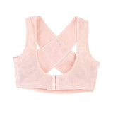 Purpton Women's Bra Skin / M Women Therapy Posture Corrector Body Back Pain Belt Brace Shoulder Support Vest Elastic Brace Shoulder Support Vest