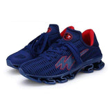 Swim4Fit Men's Shoes Blue / 8 Lightweight Men Sport Running Shoes Comfortable Breathable Anti-Slip Men Male Hollow Sole Sneakers Shoes 39-48 plus size