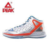 Swim4Fit Men's Shoes Silver Orange / 7 PEAK Sport Tony Parker TP9 II Men Basketball Shoes Professional Player Boots Gradient Dual Foothold Tech Sneaker EUR Size 40-50