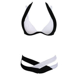 Swim4Fit Women's Swimwear S Women's Sexy Print Bandage Swim suit