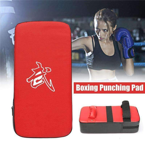 Purpton Fitness Equipment 2018 PU Leather Punching Boxing Pad Rectangle MMA Kicking Strike Power Punch Training Equipment Kung-fu Martial Arts