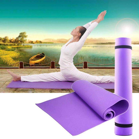 Purpton Fitness Equipment Hot EVA Yoga Mat Exercise Pad 6MM Thick Non-slip Gym Fitness Pilates Supplies For Yoga Exercise 68x24x0.24inch free shipping