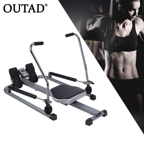 Purpton Fitness Equipment OUTAD Multifunctional Abdominal Rowing Device Belly Trainer Tool Fitness Exerciser Loss Weight Health Care Gym Home Equipment