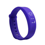 Purpton Fitness Equipment purple Wholesale Sport  3D LED Calorie Pedometer Smart Unisex Watch Gifts#