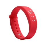 Purpton Fitness Equipment red Wholesale Sport  3D LED Calorie Pedometer Smart Unisex Watch Gifts#