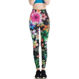 Purpton Leggings Flower Printed / One Size / China WEST BIKING Summer Women Leggings 3D Printed Flower Eye Legins Gradient Leggins Pencil Pants Legging Tights Women Yoga Pants