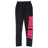 Purpton Leggings pink Women Workout Leggings Elastic Comfortable Stretch Sport Slim Legging Workout Pants Yoga Gym Training Fitness Trousers Leggins
