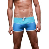 Purpton Mens Swimwear Blue / M NIBESSER Brand Fashion Patchwork Board Shorts Men Breathable Quick Dry Beach Shorts Flat Underwear Summer Beachwear 2018 New