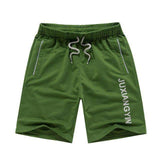 Purpton Mens Swimwear EM065 ARMY GREEN / S Beach Summer Men Board Man Shorts Brand Casual Polyester Mens Man Boxer Trunks Shorts Bermuda Quick Drying Swimwear Swimsuit MMA