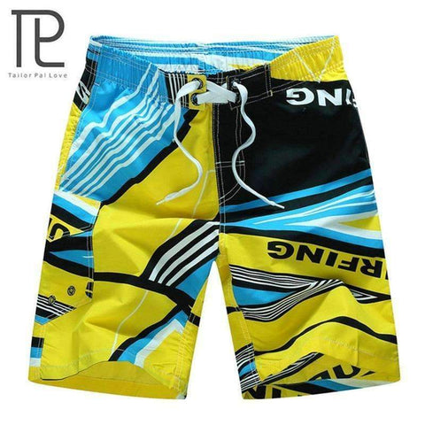 Purpton Mens Swimwear Men Beach Shorts Casual Print Board Shorts Brand Clothing Polyester Quick Dry Boardshorts Bermuda Masculina 2017 Summer 5XL 6XL