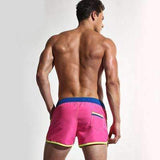 Purpton Mens Swimwear pink / XL Quick Dry Men's Shorts Fashion Sea Short Maillot De Bain Bermuda Swimwear Men's Board Shorts MAPP04306