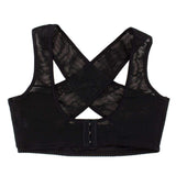 Purpton Women's Bra Black / L Women Therapy Posture Corrector Body Back Pain Belt Brace Shoulder Support Vest Elastic Brace Shoulder Support Vest