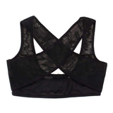 Purpton Women's Bra Black / M Women Therapy Posture Corrector Body Back Pain Belt Brace Shoulder Support Vest Elastic Brace Shoulder Support Vest