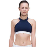 Purpton Women's Bra G002NBL / L Women's Yoga Strappy Push Up Sports Bra