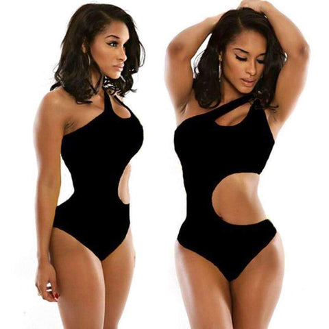 Purpton Womens Wear New Black Bikini Swimsuit Off Shoulder Swimwear BeachWear Women Bikini Swimsuit Sexy swimsuit