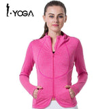 Purpton Womens Wear Red / L Women'S Winter Jackets Women Dry Fit Running Jacket Gym Fitness Jackets For Women Sports Yoga Coat Yoga Jacket Long Sleeve Vest