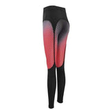 Purpton Womens Wear Red / S Hotsale Sexy Gym Tights Stocking Printed Yoga Pants for Women Booty Push Up Fitness Garter Pattern Yoga Legging Sports Trousers