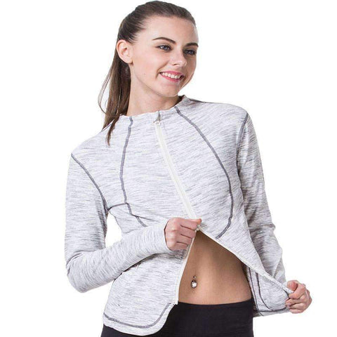 Purpton Womens Wear Women'S Winter Jackets Women Dry Fit Running Jacket Gym Fitness Jackets For Women Sports Yoga Coat Yoga Jacket Long Sleeve Vest