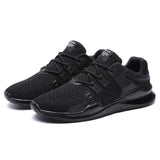 Swim4Fit black / 39 OUTAD 2018 Men Running Sneakers Breathable Mesh Upper Comfortable Light Running Shoes Anti-skid Sole Outdoor Sport Shoes