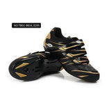 Swim4Fit Black Gold / 5.5 TIEBAO Carbon Nylon-fibreglass Road Sports Ciclismo Shoes Road Bike Cycle Soles Bicycle Riding Athletic Cycling Shoes