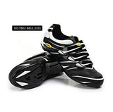 Swim4Fit Black White / 5.5 TIEBAO Carbon Nylon-fibreglass Road Sports Ciclismo Shoes Road Bike Cycle Soles Bicycle Riding Athletic Cycling Shoes