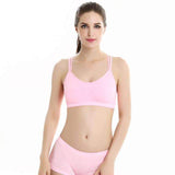 Swim4Fit Bras Pink Women's Solidy Wrap Sports Bra