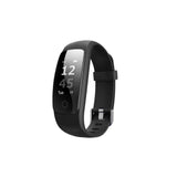 Swim4Fit Fitness Electronics Black Waterproof Fitness Tracker with Heart Rate Monitor, Calorie Counter, Pedometer, for iOS and Android