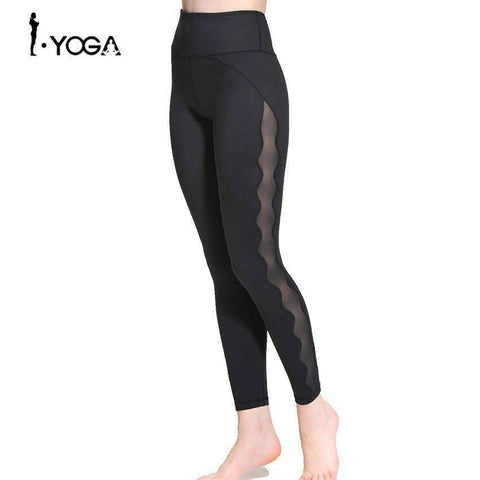 Swim4Fit Leggings Black / S Fitness Women Sport Leggings Yoga Pants Workout Gym Training Tights Running Sportswear Trousers High Waist Activewear for Women