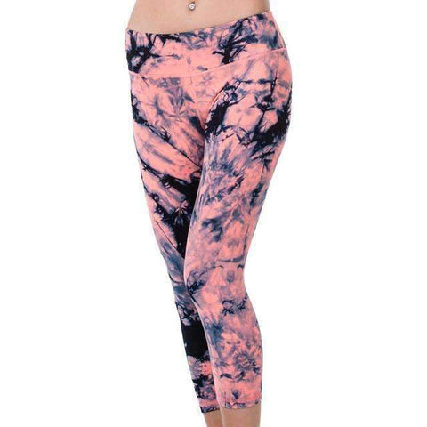 Swim4Fit Leggings Orange / L Women Yoga Sports Short Mallas Mujer Deportivas Gym Tights 3/4 Leggings Women Running Sports Short Women Leggings
