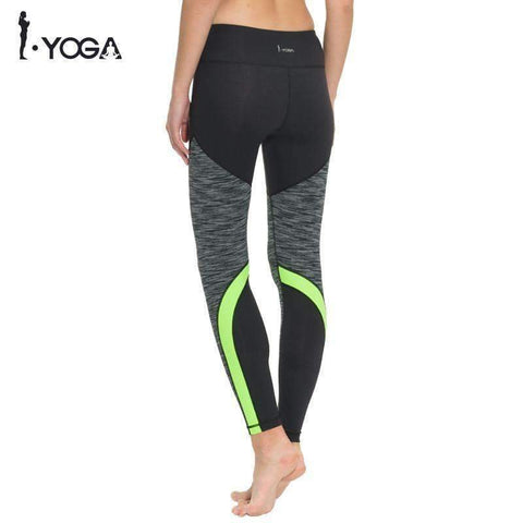 Swim4Fit Leggings Women Leggings Fitness Sport High Waist Power Stretchy Mesh Patchwork Yoga Pants Running Gym Tights Workout Trousers for Women