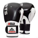 Swim4Fit Martial Arts 10oz Luxury Boxing Gloves Sanda Karate Sandbag Taekwondo Protector MMA Boxeo Muay Thai Mitts