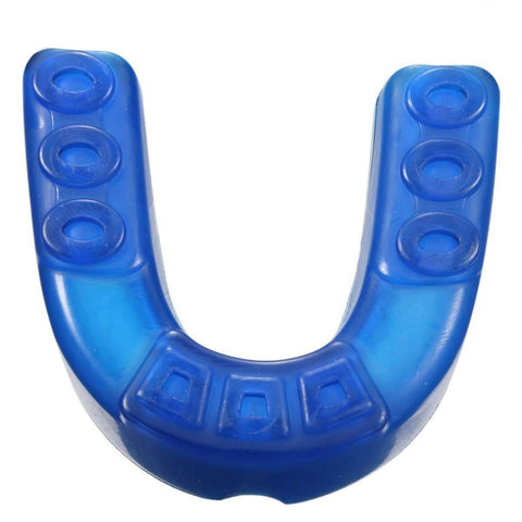 Swim4Fit Martial Arts Universal Convenient To Use Blue Gum Shield Sporting Teeth Protector Mouthguard Piece For Basketball Boxing Taekwondo