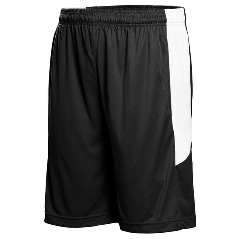 Swim4Fit Men's Activewear Black/White / Small Men's Performance Short with Pockets