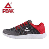 Swim4Fit Men's Shoes Black Red / 42 PEAK Running Shoes Men Shoes Athletic Sneakers Light Weight Support Sport Fitness Training Breathable Walking Sneakers Gym Shoes