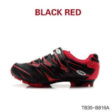 Swim4Fit Men's Shoes Black Red / 6 Tiebao Road Racing Bike Shoes Ultralight Mens Breathable Athletic SPD Self-locking Professional MTB Cycling Bicycle Shoes 4color