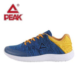 Swim4Fit Men's Shoes Blue Yellow / 42 PEAK Running Shoes Men Shoes Athletic Sneakers Light Weight Support Sport Fitness Training Breathable Walking Sneakers Gym Shoes