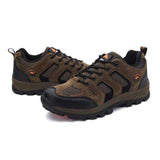 Swim4Fit Men's Shoes Brown / 6.5 YG46170 Breathable Flat Heel Outdoor Climbing Shoes Outdoor Sports Camping Walking Hiking Trekking Gym Sneakers For Men Male