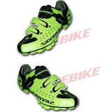 Swim4Fit Men's Shoes green / 7.5 SIDEBIKE MTB Cycling Shoes Anti-slip Breathable Mountain Bike Shoes Zapatillas Ciclismo Auto-lock Bike Bicycle Cycling Shoes