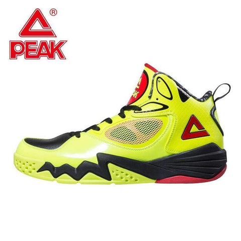 Swim4Fit Men's Shoes PEAK SPORT Monster II Men Basketball Shoes Breathable Training Competitions Sneakers FOOTHOLD Tech High-Top Athletic Ankle Boots