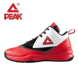 Swim4Fit Men's Shoes Red / 42 PEAK SPORT Men Basketball Shoes FOOTHOLD Tech Rubber Outsole Sports Sneaker Breathable Comfortable Athletic Training Ankle boots