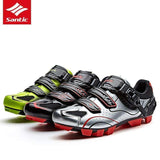 Swim4Fit Men's Shoes SANTIC Cycling Shoes Men Outdoor Mountain Bike Shoes Self-locking MTB Shoes Non-slip Breathable Athletic Bicycle Shoes WMS17001