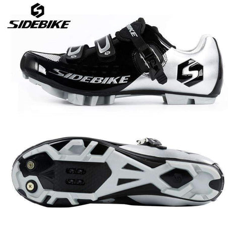 Swim4Fit Men's Shoes SIDEBIKE Cycling Shoes Mountain Bike Shoes Sapatilha Ciclismo MTB Athletic Breathable Racing Sneaker Men's Cycling Bike Shoes