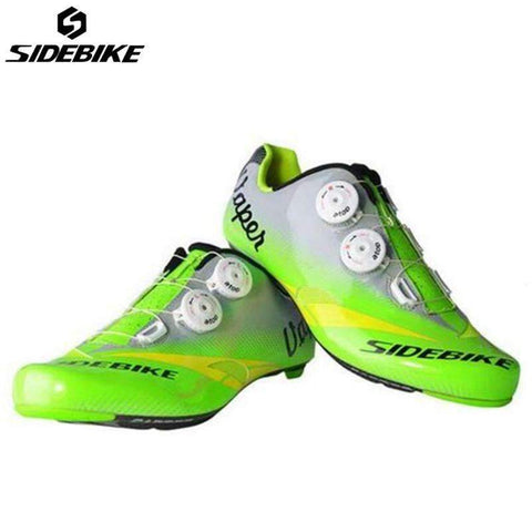 Swim4Fit Men's Shoes SIDEBIKE Road Bike Shoes Riding Cycling Shoes Road Carbon Breathable Bicycle Shoes Cycle Sneakers Zapatillas Zapato Ciclismo