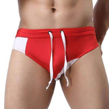 Swim4Fit Mens Swimwear Red / L Mens Swimming Trunks