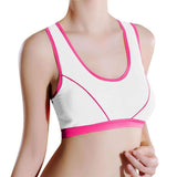 Swim4Fit Women's Bra Women's Solid Wrap Two Color Sports Bra