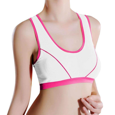 Swim4Fit Women's Bra Women's Solid Wrap Two Color Sports Bra