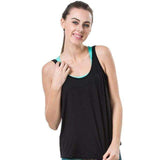 Swim4Fit Women's Shirt Black / L Sexy Fitness Women Yoga Shirt Breathable Vest Hollow Mesh Fitness Gym Tank Top Tights Running Quick Dry Sports Yoga Shirt