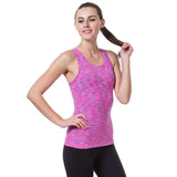 Swim4Fit Women's Shirt Pink / L Womens Tight Nylon Yoga Tank Top