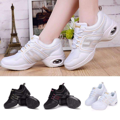 Swim4Fit Women's Shoes Spring Summer Soft Sole Women Dance Shoes Breathable Gym Sports Sneakers Female Girls Dancing Shoes Mordern/Ballroom/Jazz Dance